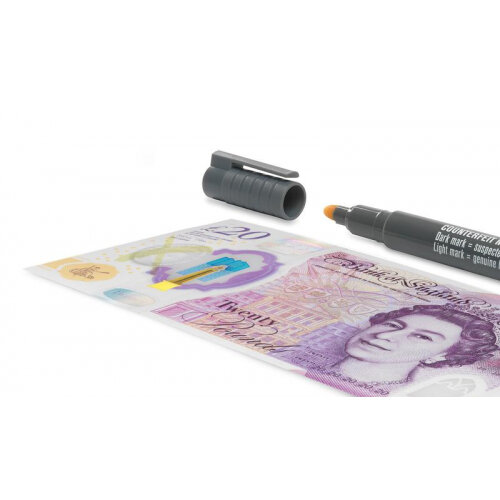 Safescan 30 Bulk Counterfeit Detector Pen HuntOffice.co.uk