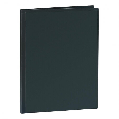 20 Pocket Display Book Plastic Black 5 Star Hunt Office UK