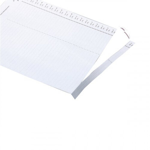 Twinlock Crystalfile Lateral File Tabs Inserts Card White 78370 Pack 50 Hunt Office UK