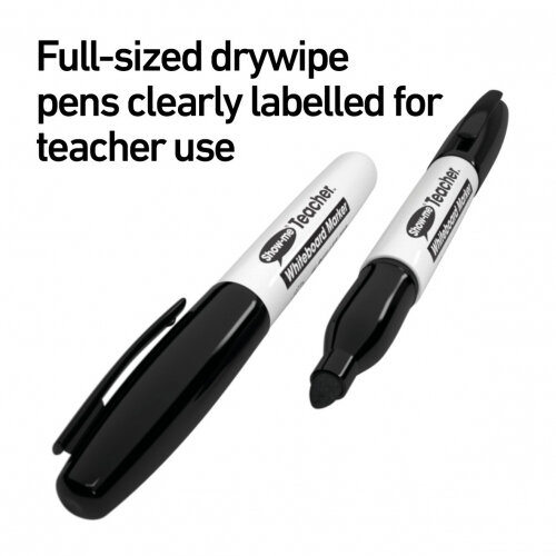 Q CONNECT - Bullet Tip Whiteboard Marker Pens - Pack Of 10 Assorted Colours