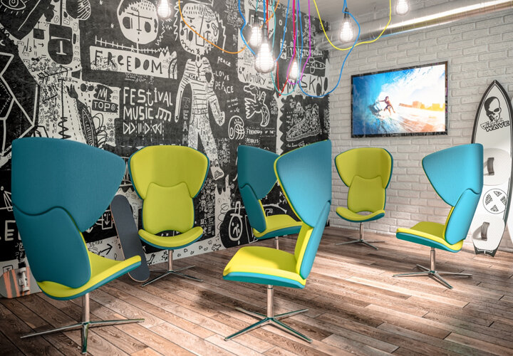 Frovi Contemporary Designer Furniture Showroom in London Hunt Office UK