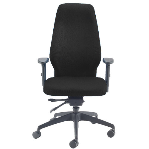 Avior Super Deluxe Extra High Back Ergonomic Posture Office Chair Black