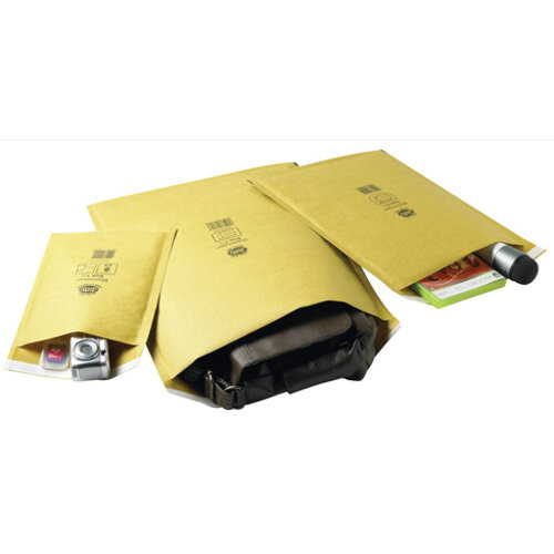 Jiffy Bag Size 6 Gold Padded Envelopes 295x458mm 10 Pack Hunt Office UK