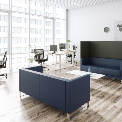 Zoom Height Adjustable Sit Stand Office Desk Portal Top