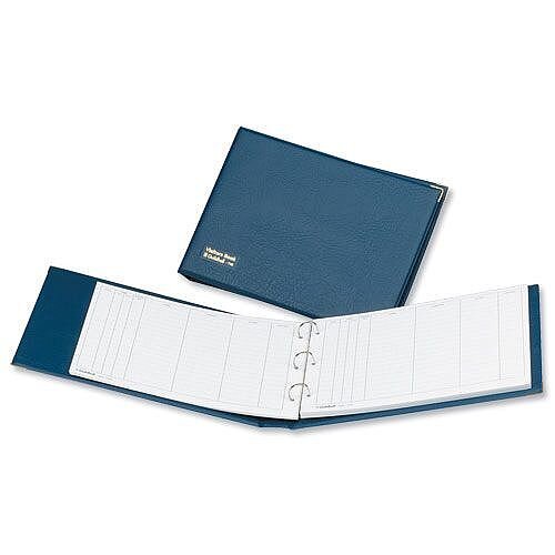 Guildhall Visitors Book Loose-leaf 3-Ring Binder PVC 50 Sheets 236x349mm T40