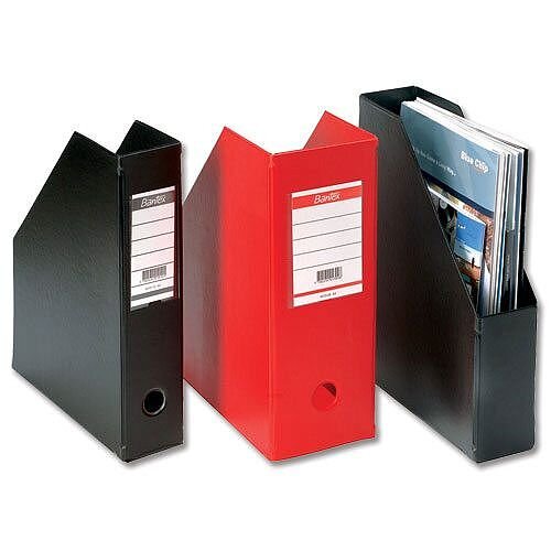 Black Magazine Rack File Jumbo Plastic A4 110mm Pack 5 Bantex Concept Black Magazine Rack File Jumbo Plastic A4 110mm Pack 5 Bantex Concept
