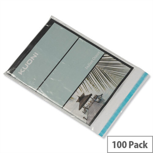 GoSecure Extra Strong C3+ Clear Polythene Protective Envelopes Pack of 100 GoSecure Extra Strong C3+ Clear Polythene Protective Envelopes Pack of 100