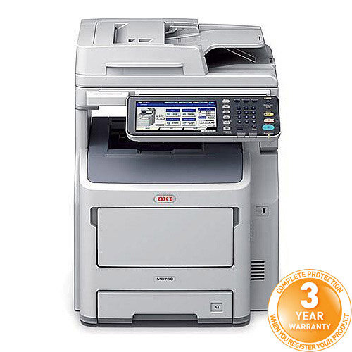 OKI MB760dnfax Mono Multifunction Laser Printer A4 Duplex Network Fax OKI MB760dnfax Mono Multifunction Laser Printer A4 Duplex Network Fax