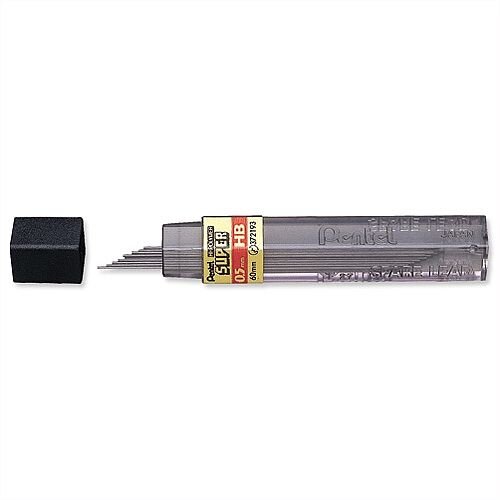 Refill Lead Extra-strong Hi-polymer 12 Leads Per Tube x 12 Tubes HB 0.5mm Pack 144 Refill Lead Extra-strong Hi-polymer 12 Leads Per Tube x 12 Tubes HB 0.5mm Pack 144