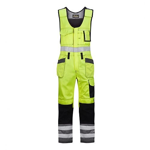 Snickers 0213 High-Vis One-piece Holster Pocket Trousers Class 2 Size 152 36"/6'2" Hi-Vis Yellow/Black Snickers 0213 High-Vis One-piece Holster Pocket Trousers Class 2 Size 152 36"/6'2" Hi-Vis Yellow/Black