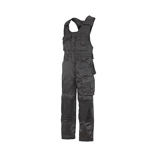 Snickers 0312 Craftsmen One-piece Trousers DuraTwill Size 150 35"/6'2" Black Snickers 0312 Craftsmen One-piece Trousers DuraTwill Size 150 35"/6'2" Black