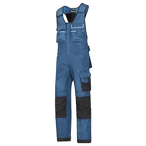 Snickers 0312 Craftsmen One-piece Trousers DuraTwill Size 252 36"/6'6" Blue/Black Snickers 0312 Craftsmen One-piece Trousers DuraTwill Size 252 36"/6'6" Blue/Black