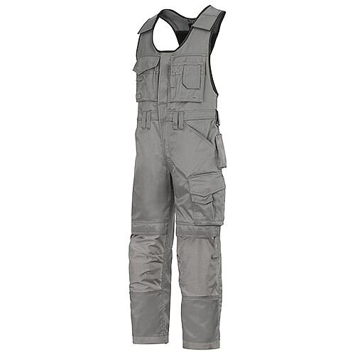Snickers 0312 Craftsmen One-piece Trousers DuraTwill Size 152 36"/6'2" Grey Snickers 0312 Craftsmen One-piece Trousers DuraTwill Size 152 36"/6'2" Grey