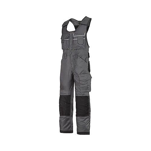 Snickers 0312 Craftsmen One-piece Trousers DuraTwill Size 152 36"/6'2" Muted Black/Black Snickers 0312 Craftsmen One-piece Trousers DuraTwill Size 152 36"/6'2" Muted Black/Black