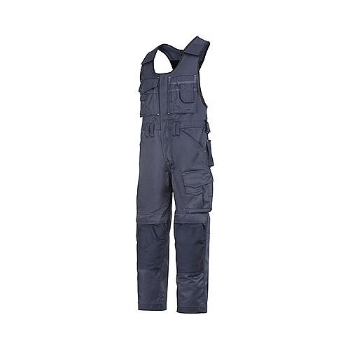 Snickers 0312 Craftsmen One-piece Trousers DuraTwill Size 150 35"/6'2" Navy Snickers 0312 Craftsmen One-piece Trousers DuraTwill Size 150 35"/6'2" Navy