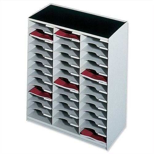 Mailsorter Plastic Mailroom Sorter Stackable 36x A4 Compartments Grey Paperflow Modulodoc Mailsorter Plastic Mailroom Sorter Stackable 36x A4 Compartments Grey Paperflow Modulodoc
