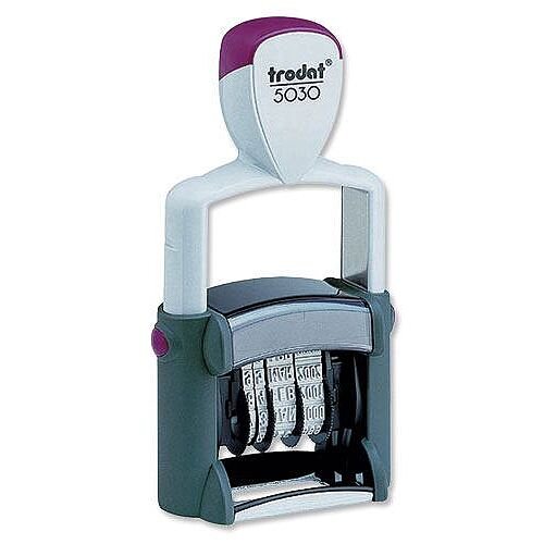 Trodat Professional 5030 Stamp Dater Metal Self Inking 24 x 4mm Trodat Professional 5030 Stamp Dater Metal Self Inking 24 x 4mm