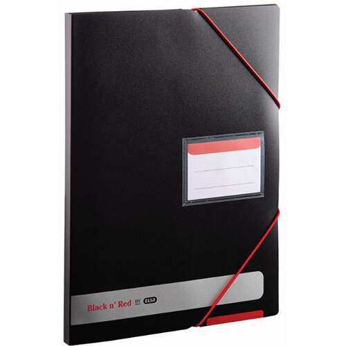 Black n Red by Elba A4 Polypropylene Covered Display Book Opaque - OFFER Buy One Get One FREE Jan - Dec 2019 Ref 400050725-XX3