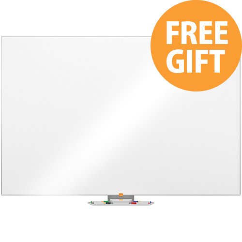 Nobo Nano Clean Steel Drywipe Board Magnetic Steel &Fixgs Alum Frm W1800xH1200mm Ref 1902648 (FREE User Kit) Jan-Mar 20 Nobo Nano Clean Steel Drywipe Board Magnetic Steel &Fixgs Alum Frm W1800xH1200mm Ref 1902648 (FREE User Kit) Jan-Mar 20
