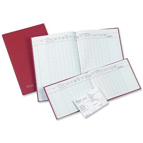 Guildhall Wages and Salaries Book 18 Employees 149x203mm 202H Guildhall Wages and Salaries Book 18 Employees 149x203mm 202H