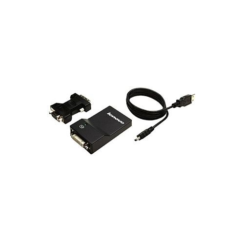 Lenovo Graphic Adapter USB VGADVI 0B47072 Hunt Office UK