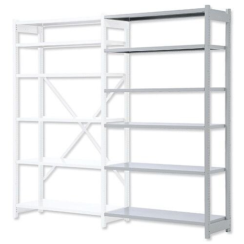 Bisley Shelving Extension Bay Metal Extra Depth 1018EEXK40 Bisley Shelving Extension Bay Metal Extra Depth 1018EEXK40