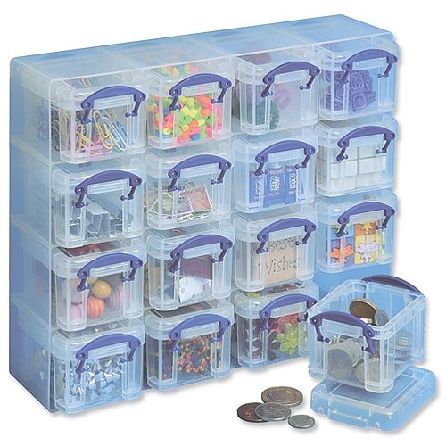 Really Useful Organizer Set Polypropylene Boxes and Tray W224 x D280 x H65mm Clear Ref 0.14 x 16CORG, Wall Mounted or Free Standing Options Really Useful Organizer Set Polypropylene Boxes and Tray W224 x D280 x H65mm Clear Ref 0.14 x 16CORG, Wall Mounted or Free Standing Options