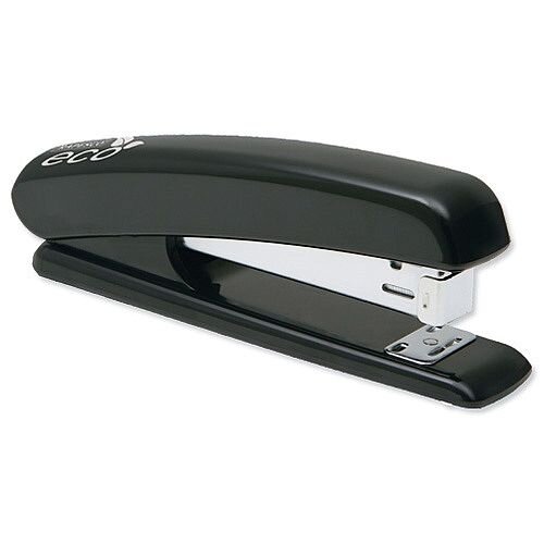 Rapesco Eco Stapler Recycled ABS Casing Full Strip No.s 24/6 26/6 Black Ref 1085 Rapesco Eco Stapler Recycled ABS Casing Full Strip No.s 24/6 26/6 Black Ref 1085