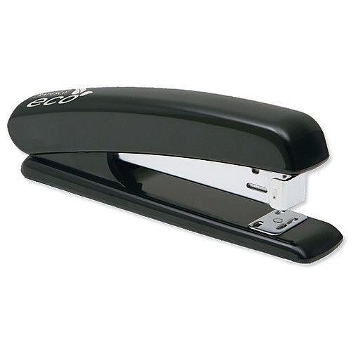 Rapesco Eco Stapler Recycled ABS Casing Full Strip No.s 24/6 26/6 Black Ref 1085