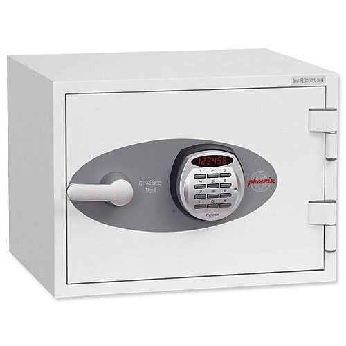 Phoenix Titan II Safe for Media Electronic Lock 26kg 16 Litre 1hr Fire Protection Phoenix Titan II Safe for Media Electronic Lock 26kg 16 Litre 1hr Fire Protection