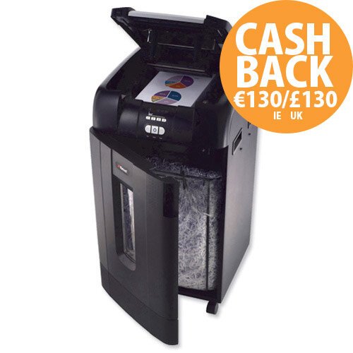 Rexel Auto Plus 750X Shredder Cross Cut P-4 For Large Offices Rexel Auto Plus 750X Shredder Cross Cut P-4 For Large Offices