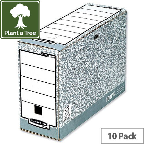 Fellowes Bankers Box Transfer File 120mm Ref 1180501 Pack of 10 Fellowes Bankers Box Transfer File 120mm Ref 1180501 Pack of 10