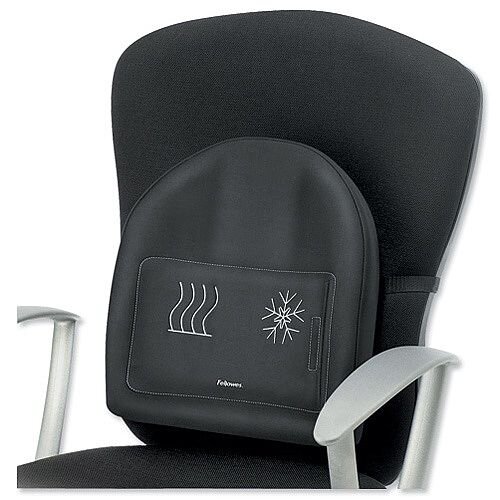 Fellowes Professional Series Heat and Soothe Back Support Ref 9190001 Fellowes Professional Series Heat and Soothe Back Support Ref 9190001