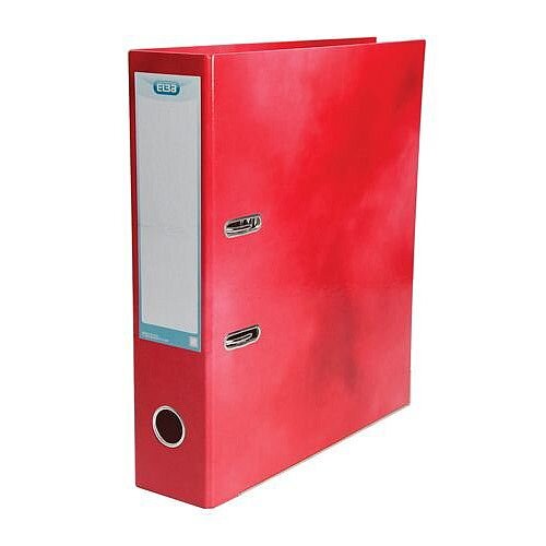 Elba Lever Arch File Laminated Gloss Finish 70mm Capacity A4 Red Elba Lever Arch File Laminated Gloss Finish 70mm Capacity A4 Red