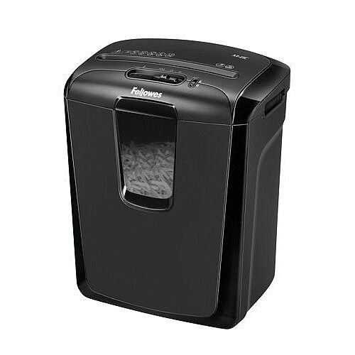 Fellowes M-8C Shredder Cross-Cutter With 15 Litre Bin &Shreds At A Brilliant 4.3 Meters Per Minute. Ideal For Home Offices Or Small Businesses. Fellowes M-8C Shredder Cross-Cutter With 15 Litre Bin &Shreds At A Brilliant 4.3 Meters Per Minute. Ideal For Home Offices Or Small Businesses.