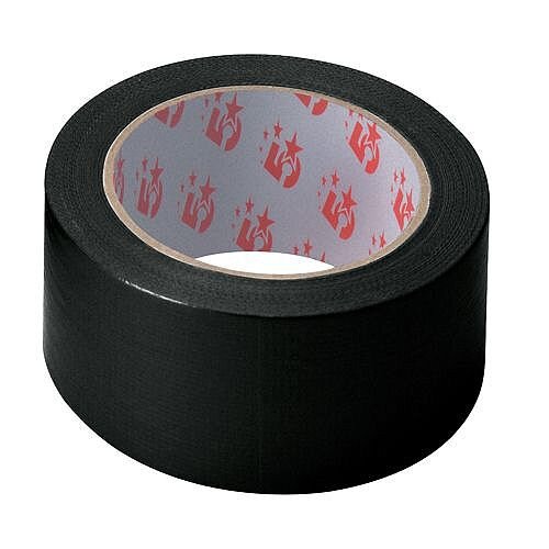 5 Star Office Cloth Duct Tape Heavy-duty Waterproof 50mm x 50m Black