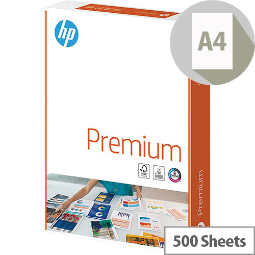 HP Hewlett Packard A4 100gsm White Multifunction Printer Paper Ream of 500 Sheets