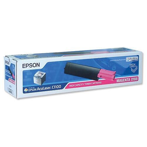Epson S050188 Magenta High Capacity Toner Cartridge C13S050188 4000+ Pages Epson S050188 Magenta High Capacity Toner Cartridge C13S050188 4000+ Pages