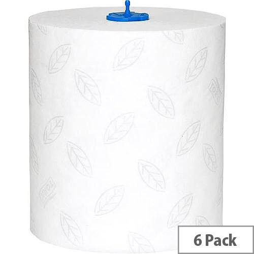 Tork Matic H1 Soft Hand Paper Towel White Roll 2 Ply W210mm x L150m per Roll (6 Rolls) Tork Matic H1 Soft Hand Paper Towel White Roll 2 Ply W210mm x L150m per Roll (6 Rolls)