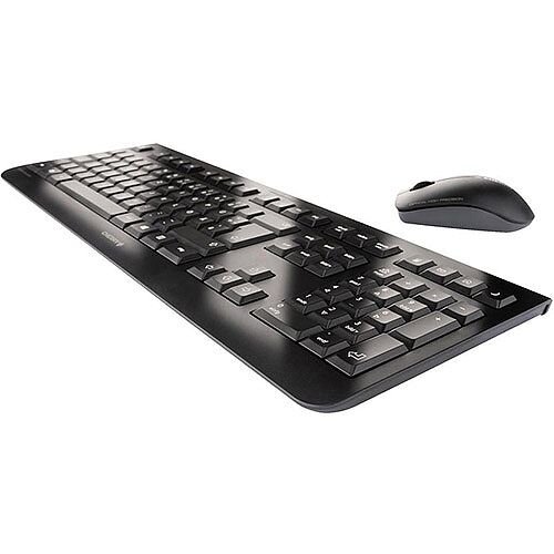 Cherry DW3000 Wireless Desktop Keyboard and Optical Mouse 2.4GHz Black Ref JD-0700GB