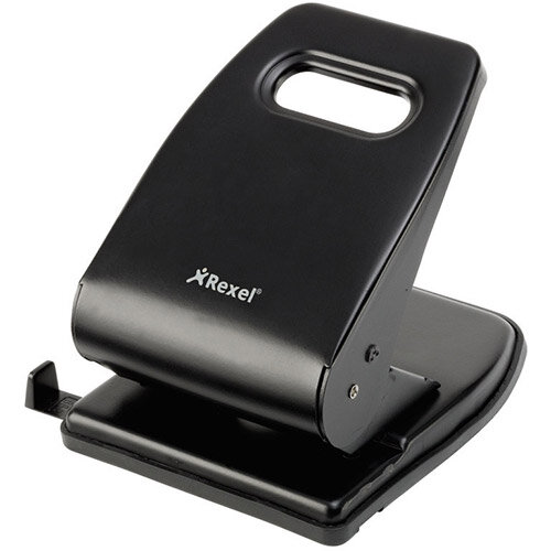 Rexel V230 Value Punch 2-Hole Metal Capacity 30x 80gsm Black Ref 2100767 Rexel V230 Value Punch 2-Hole Metal Capacity 30x 80gsm Black Ref 2100767