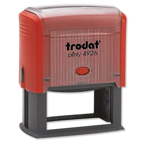 Trodat Printy 4926 Stamp Custom Self Inking Text Area 72x35mm Trodat Printy 4926 Stamp Custom Self Inking Text Area 72x35mm