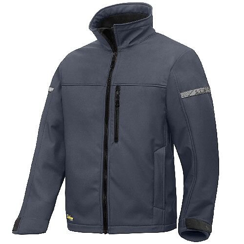 Snickers 1200 AllroundWork Softshell Jacket Steel Grey/Black Snickers 1200 AllroundWork Softshell Jacket Steel Grey/Black