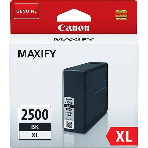 Canon PGI-2500XL BK ( 9254B001 ) Black High Yield Ink Cartridge Original - for MAXIFY iB4050, iB4150, MB5050, MB5150, MB5155, MB5350, MB5450, MB5455