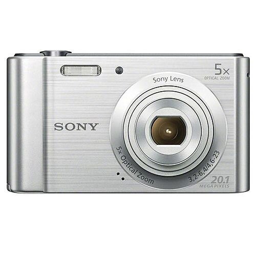 Sony DSC-W800 Digital Camera Kit 2.7in LCD 5x Zoom 20.1MP Silver Ref SON2463 Sony DSC-W800 Digital Camera Kit 2.7in LCD 5x Zoom 20.1MP Silver Ref SON2463