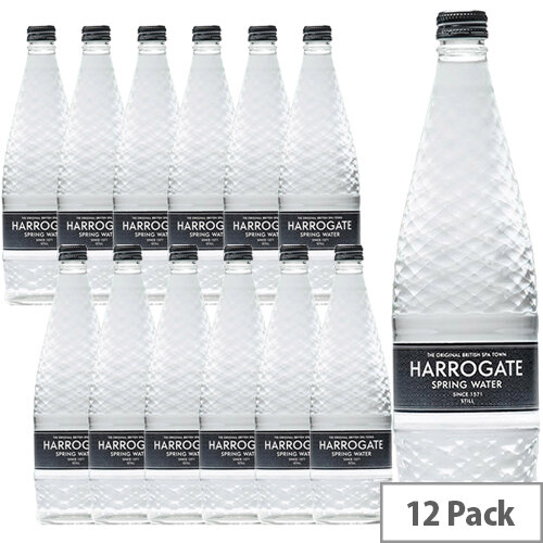 Harrogate Still Water Glass Bottled 750ml Ref G750121S Pack 12 Harrogate Still Water Glass Bottled 750ml Ref G750121S Pack 12