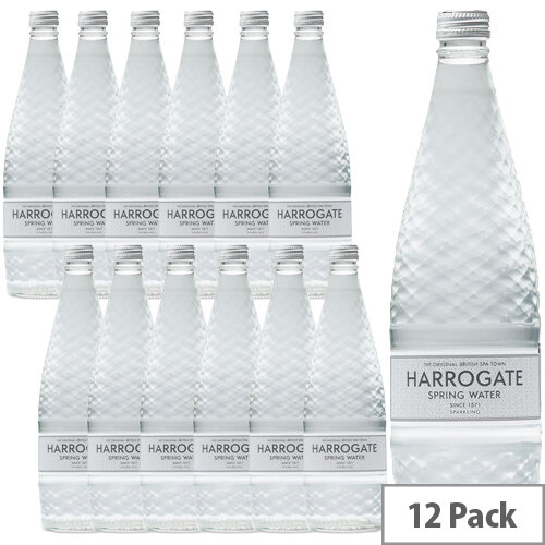 Harrogate Sparkling Water Glass Bottled 750ml Ref P750122C Pack 12 Harrogate Sparkling Water Glass Bottled 750ml Ref P750122C Pack 12