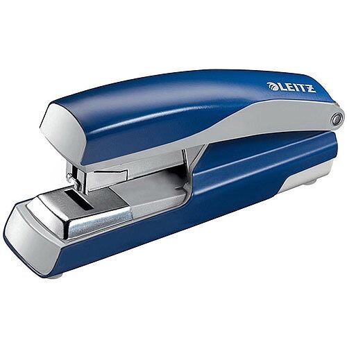 Leitz 5523 Metal Stapler  Metallic Blue  40 Sheets of 80gsm Paper