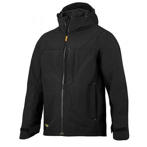 Snickers 1303 AllroundWork Waterproof Shell Jacket Black