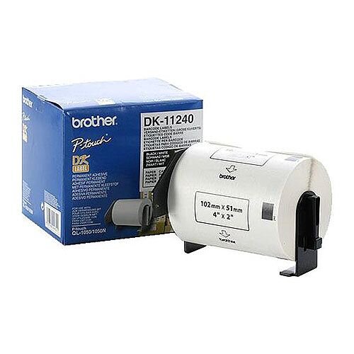 Brother P-touch DK-11240 51mm x 102mm Barcode Labels 600 Labels Brother P-touch DK-11240 51mm x 102mm Barcode Labels 600 Labels
